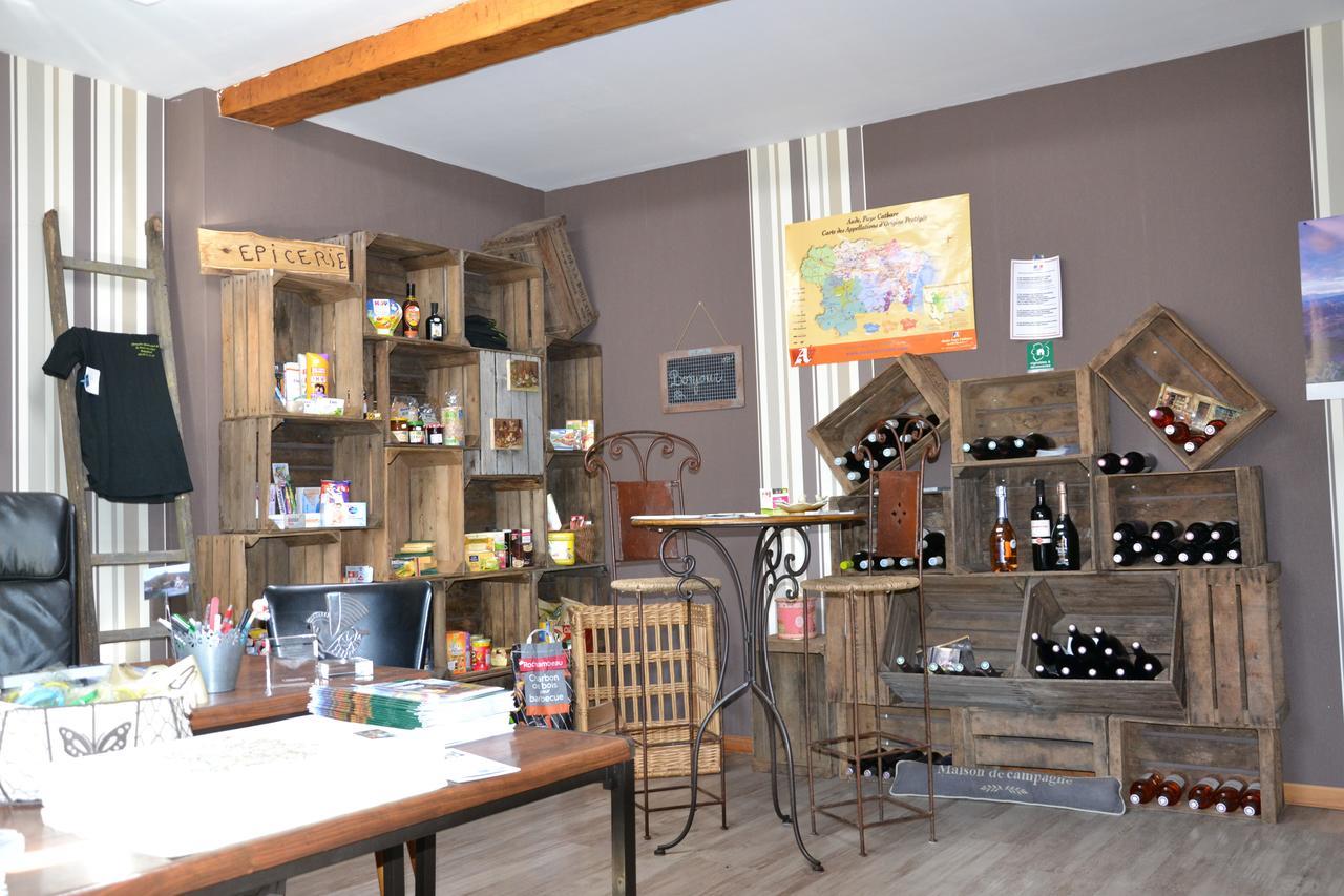 Camping La Mare Aux Fees Hotel Roquefeuil Kültér fotó